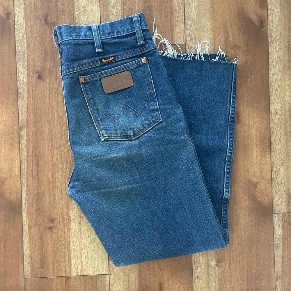 Vintage cropped Wranglers
